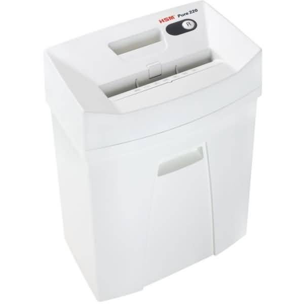 Aktenvernichter Pure 220 3,9mm Streifenschnitt weiß