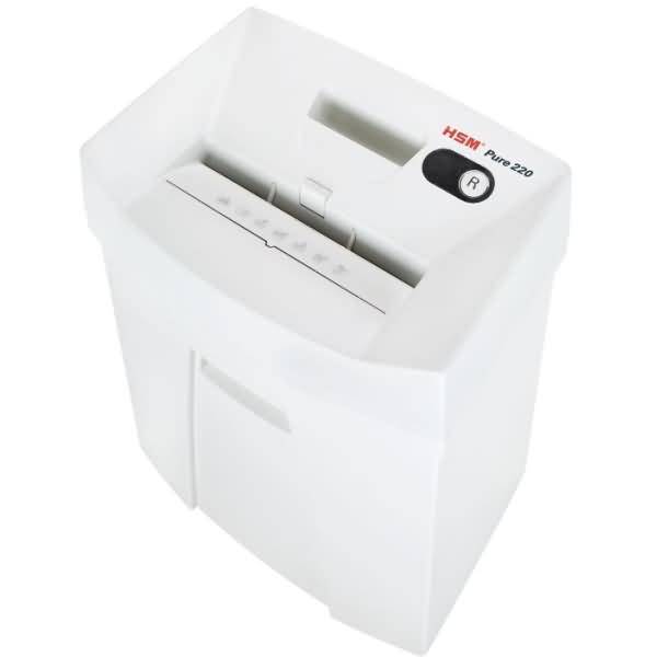 Aktenvernichter Pure 220 3,9mm Streifenschnitt weiß