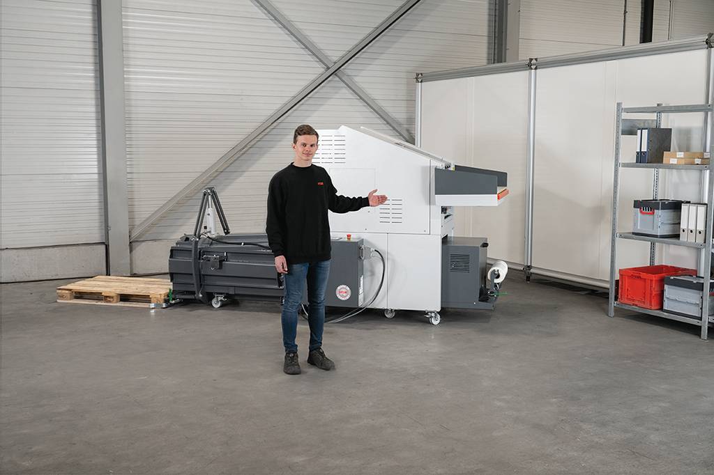 Schredder-Pressen-Kombination HSM Powerline SP 5088