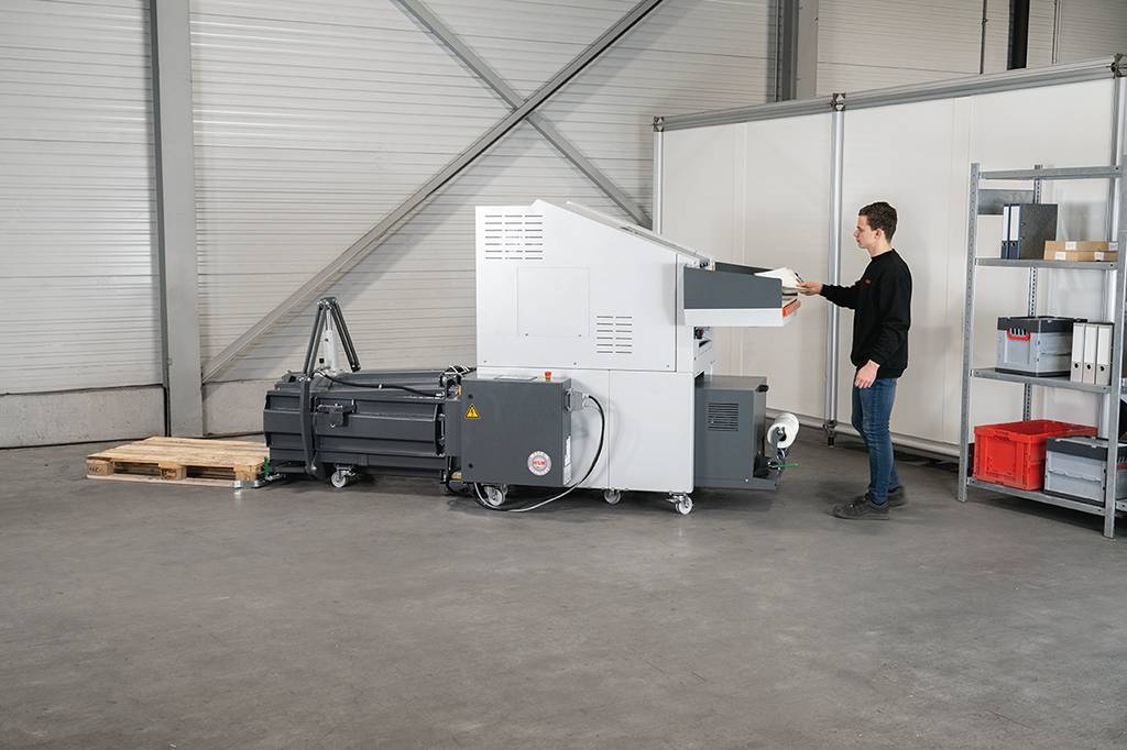 Schredder-Pressen-Kombination HSM Powerline SP 5088