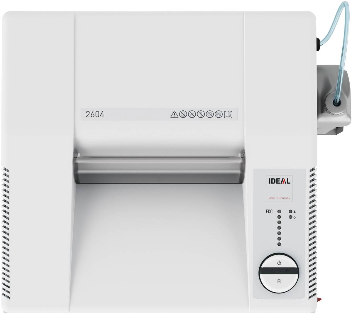 Büro-Aktenvernichter IDEAL 2604 CC mit automatischem Öler Partikelschnitt 2 x 15 mm