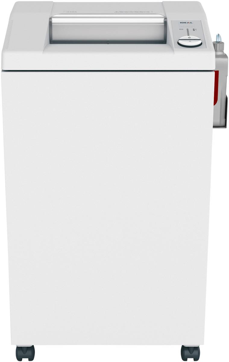 Büro-Aktenvernichter IDEAL 3104 CC mit automatischem Öler Partikelschnitt 4 x 40 mm