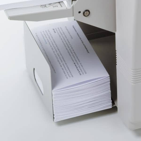 Büro-Falzmaschine 8324 hellgrau mit 4 Falzarten