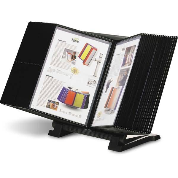 Sichttafelständer InfoManager Superior Erweiterungssatz inkl. 10x Sichttaschen A4 schwarz