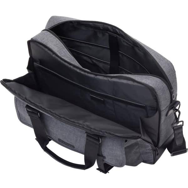 Laptoptasche Twyx 400x310x120mm 600D Polyester grau