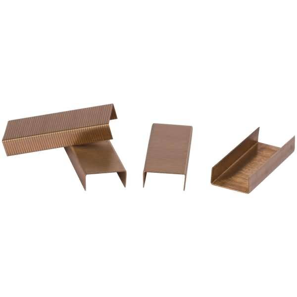 Heftklammern 24/6 verkupfert VE=1000 Klammern