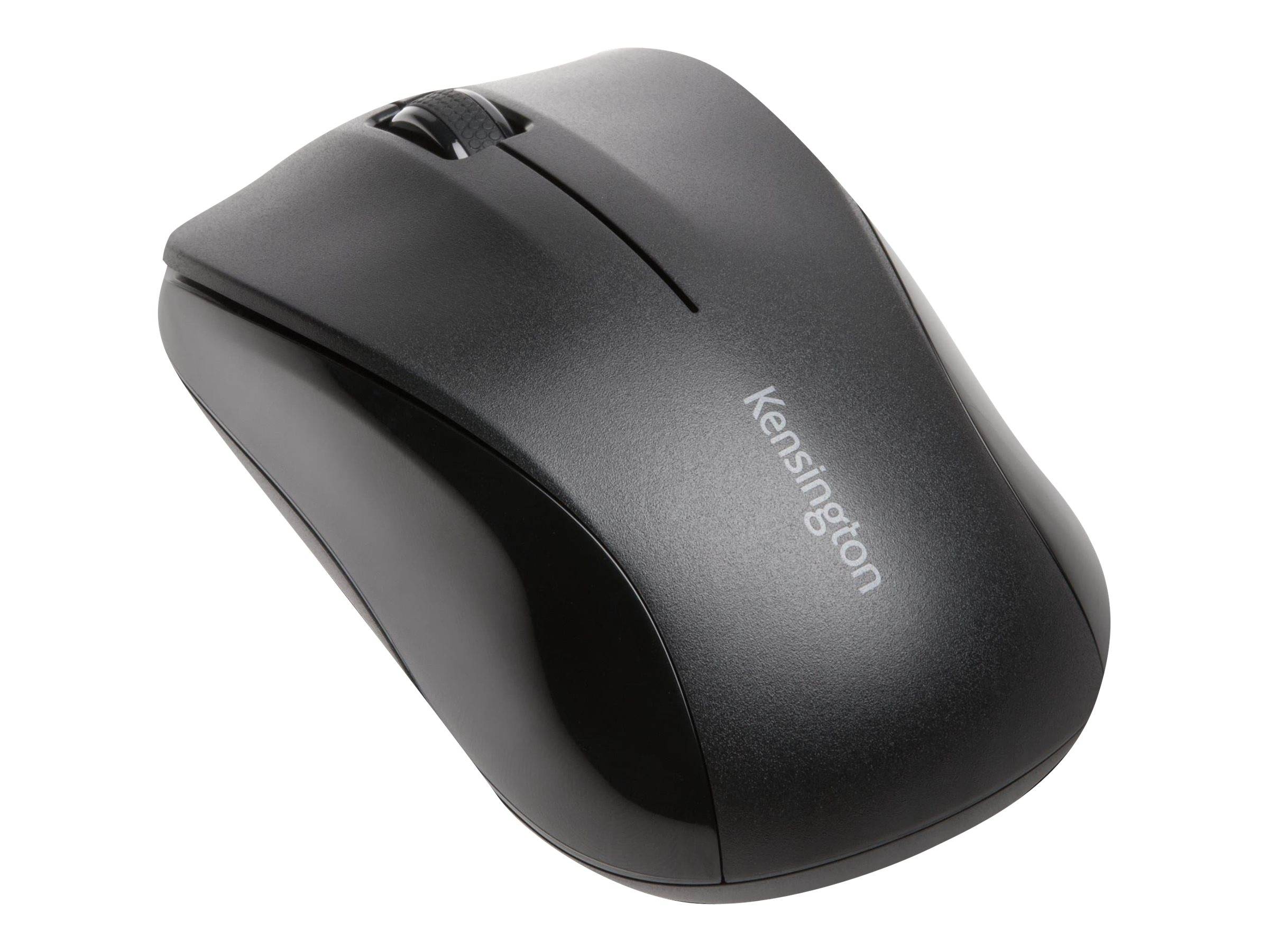 Kensington Wireless ValuMouse - Maus - rechts- und linkshändig - optisch - 3 Tasten - kabellos - 2.4 GHz - kabelloser Em