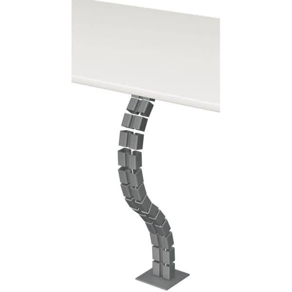 Vertikale Kabelführung 1250 mm silber