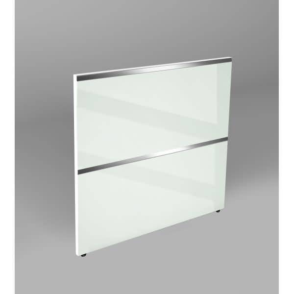 Anbau-Theke Atlantis Seitenblende einseitig weiß