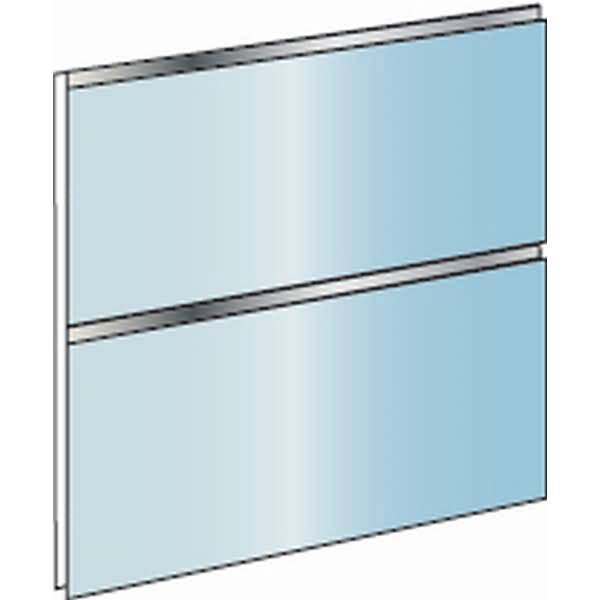 Anbau-Theke Atlantis Seitenblende einseitig weiß