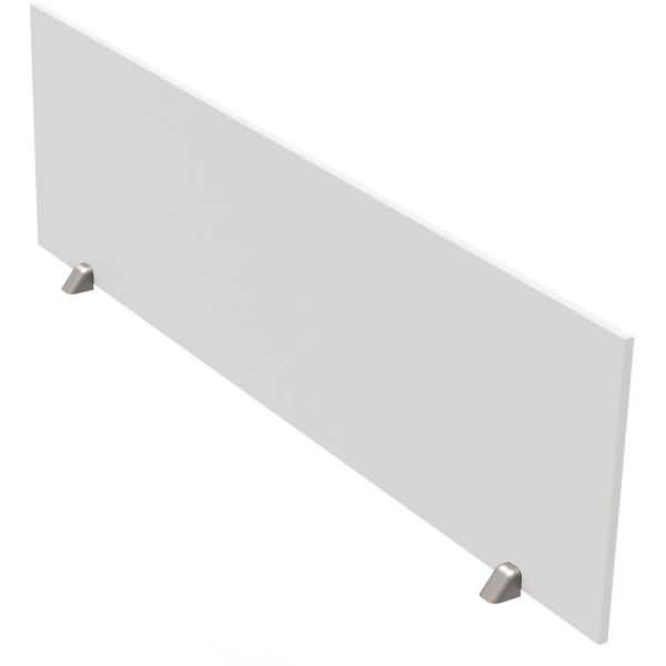 Tischtrennwand BxH 160x45cm weiß