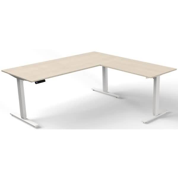 Sitz-/Stehtisch Move 3 elektr. höhenverstellbar BxTxH 180x80x72-120 ahorn