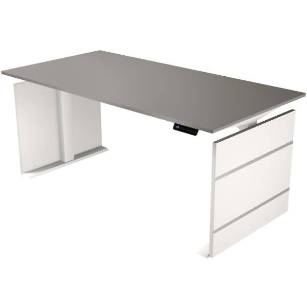 Sitz-/Stehtisch Move 3 BxT 180x80cm elektr. höhenverstellbar grafit