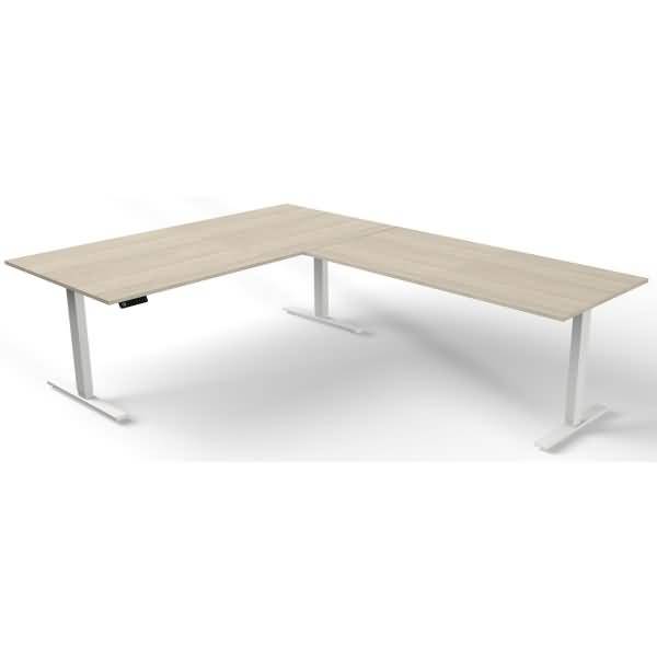 Sitz-/Stehtisch Move 3 elektr. höhenverstellbar BxTxH 200x100x72-120 ahorn