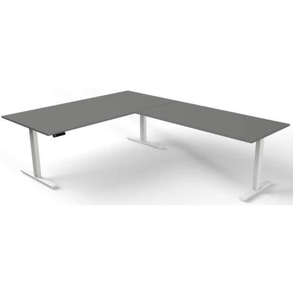 Sitz-/Stehtisch Move 3 elektr. höhenverstellbar BxTxH 200x100x72-120 grafit