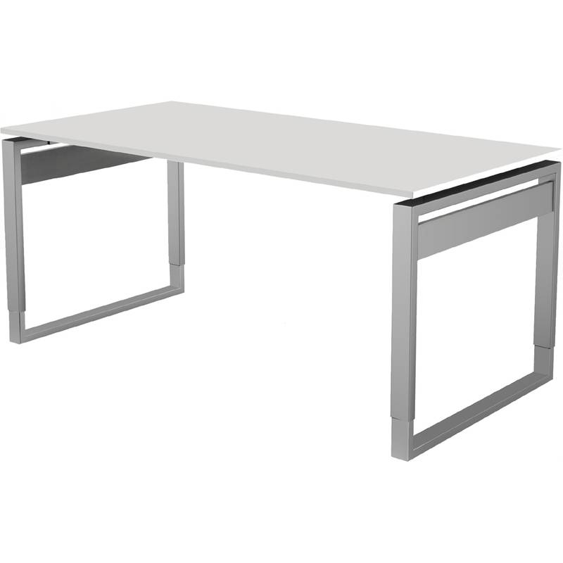 kerkmann Schreibtisch Form 5, (B)1.600 x (T)800 mm, weiß