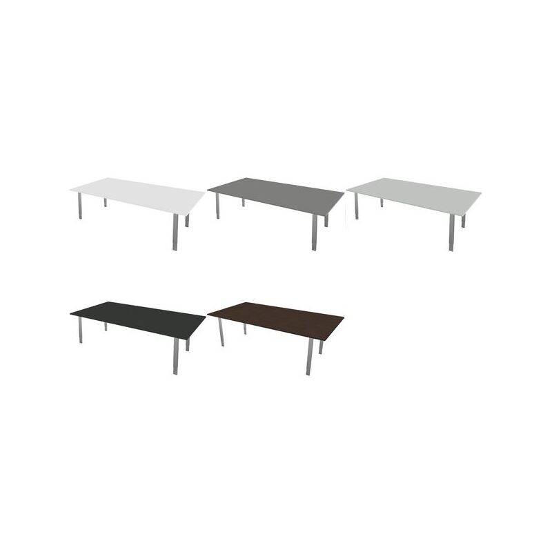 kerkmann Konferenztisch Form 5, (B)2.000 mm, graphit