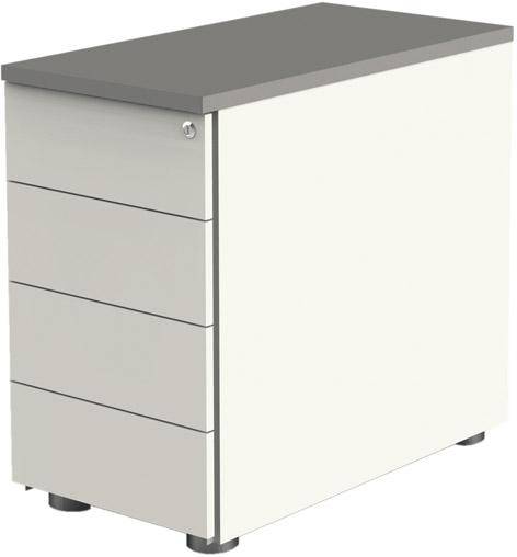 Container T80cm ws 4SL Abdeckplatte grafit