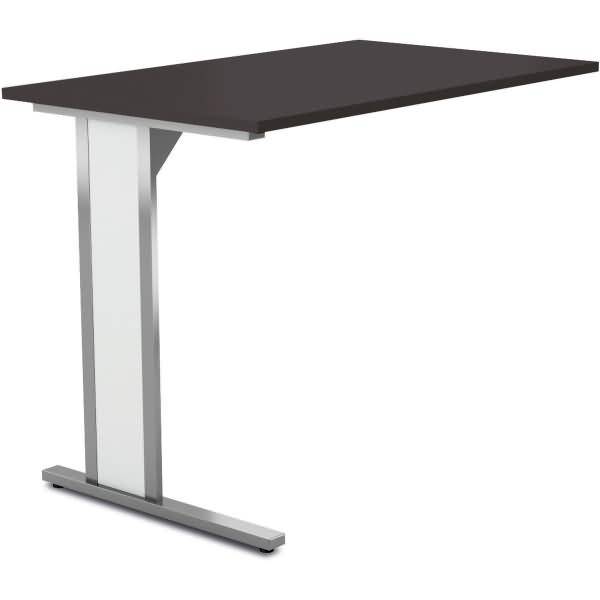 Anbautisch Aveto Wangengestell 100x60x68-76cm höhenverstellbar anthrazit