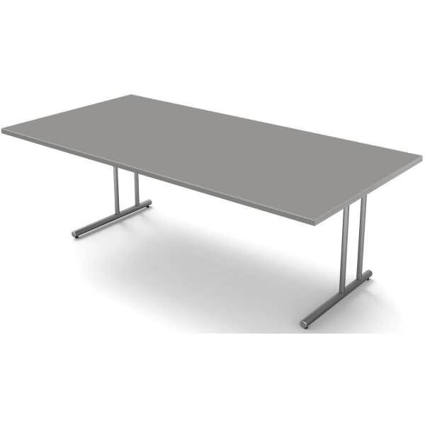 Schreibtisch start up BxT 200x100cm grafit