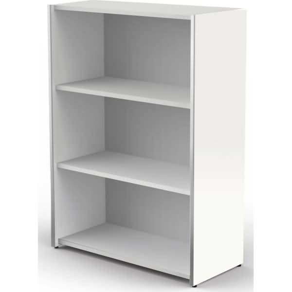 Ordnerregal Leonardo 80x38x111cm 3 OH weiß