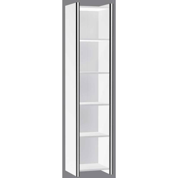 Einzelregal Aveto 5OH BxTxH 7410x380x1830mm weiß