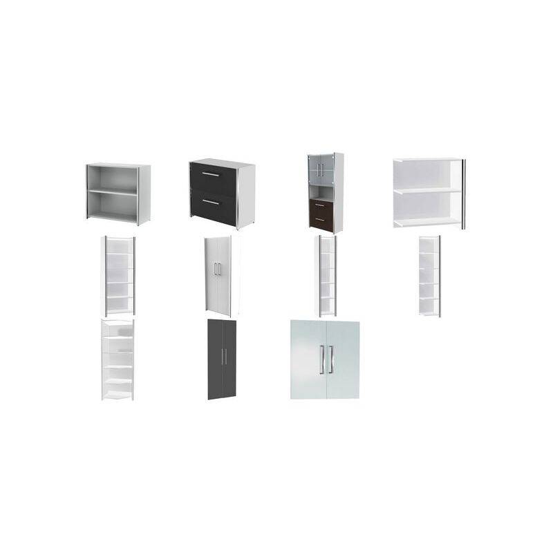 kerkmann Schubladen-Einsatz, 1 Ordnerhöhe, wenge