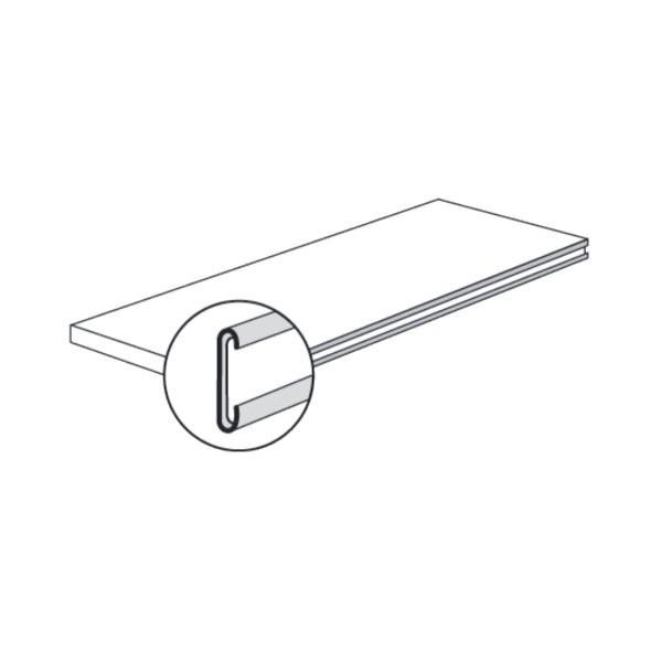 Beschriftungsleiste für Büro-Regal Progress 500 92cm