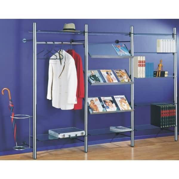 Kleiderbügel arte Durchmesser 9mm Aluminium