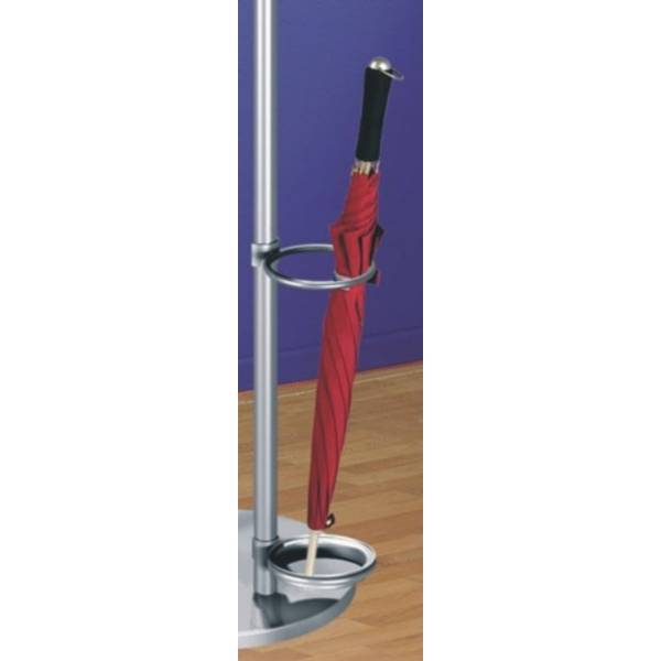 Schirmhalter für Cambridge-Garderobenständer mit Tropfmulde Edelstahl