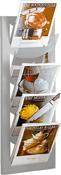 Prospekt-Wandmagazin 310x170x900 mm 5x4 A4