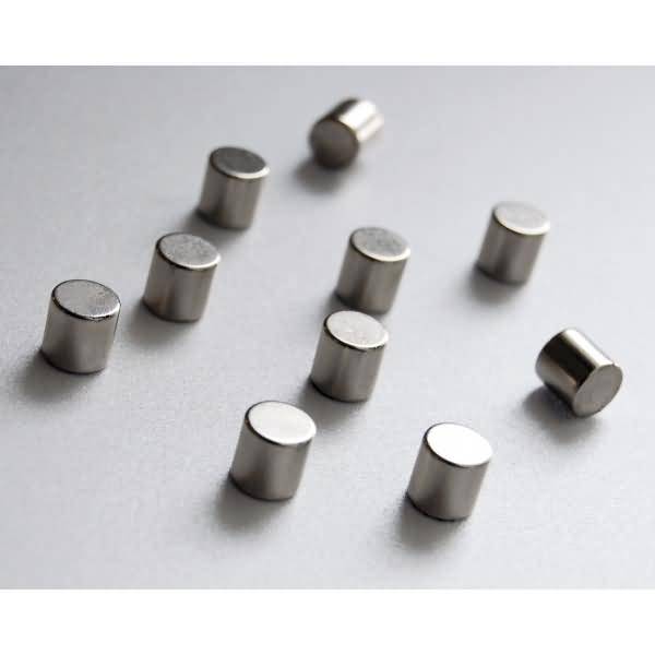 Kraftmagnete VE=10 Stück matt verchromt