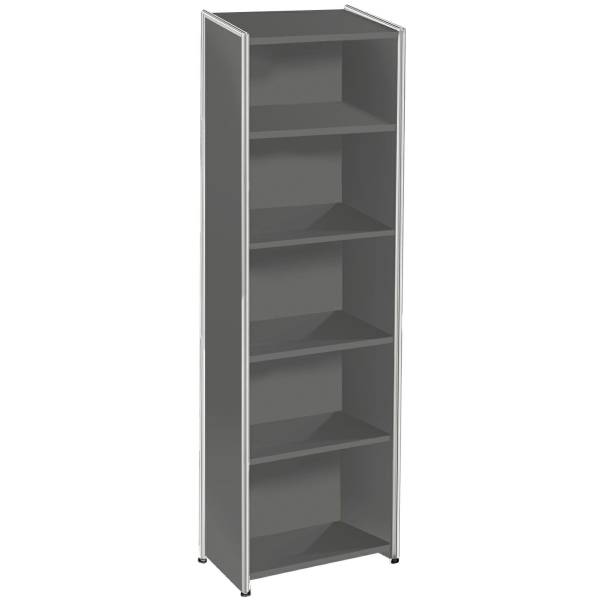 kerkmann Regal ARTLINE, 4 Böden, (B)410 mm, anthrazit