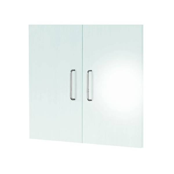 Vorbautüren für Schränke Artline Transparent BxH 75x68cm Glas VE=2 Stück