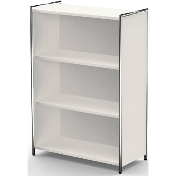 Anbau-Sideboard / Raumteiler Artline BXHxT 800x1150x380mm 2 Böden weiß