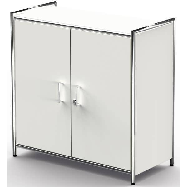 Sideboard Artline BxTxH 80x38x78cm 2OH weiß