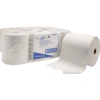 Rollenhandtuch SCOTT® 6667 1-lagig weiß L304ca.mxB200ca.mm KT=6 Rollen Rollenhandtuch SCOTT® 6667 1-lagig weiß L304ca.mxB200ca.mm KT=6 Rollen