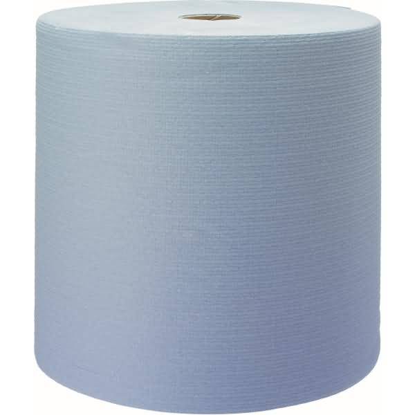 Wischtücher Wypall L10 Extra+ 1-lagig 38,5x32,5cm Großrolle blau