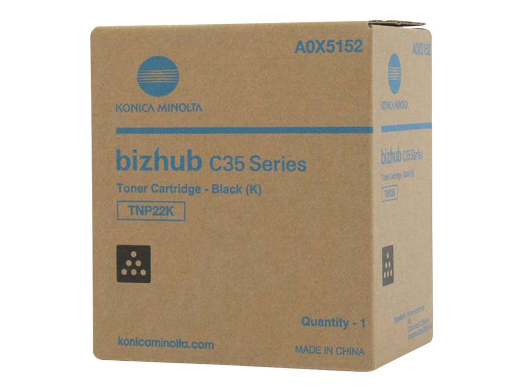 Konica Minolta Minolta TNP-22K - Schwarz - Original - Tonerpatrone - für bizhub
