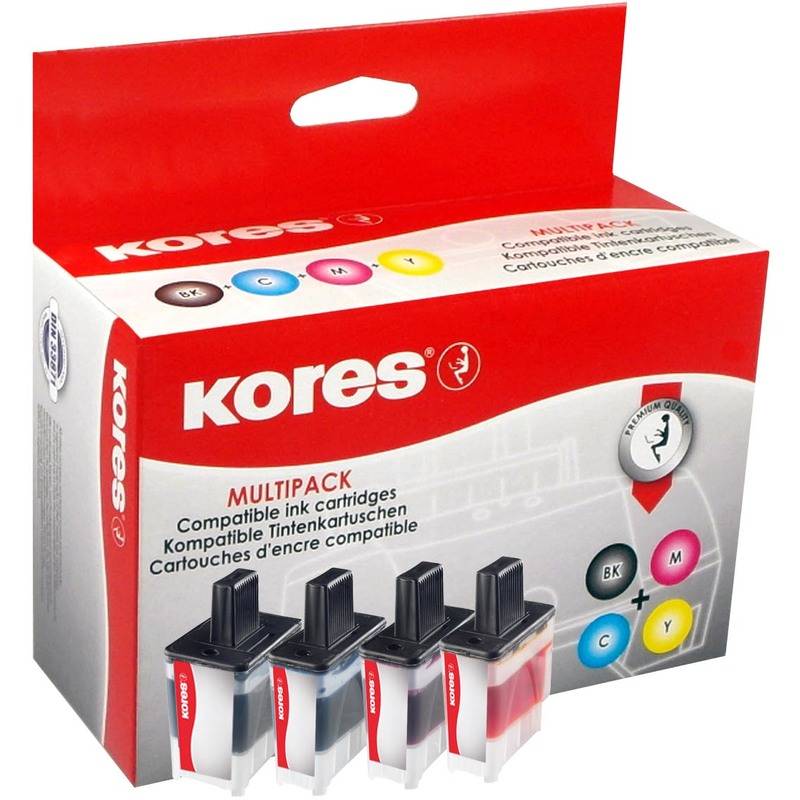 Kores Multi-Pack Tinte G1034KIT ersetzt brother LC-900BK/