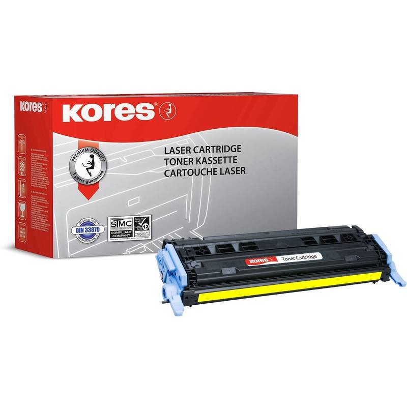Kores Toner G1203RBGE ersetzt hp Q6002A/Canon 707Y, gelb