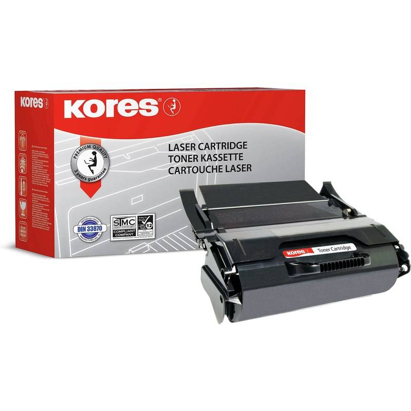 Kores Toner G1382HCRB ersetzt LEXMARK 0T650H11E, schwarz