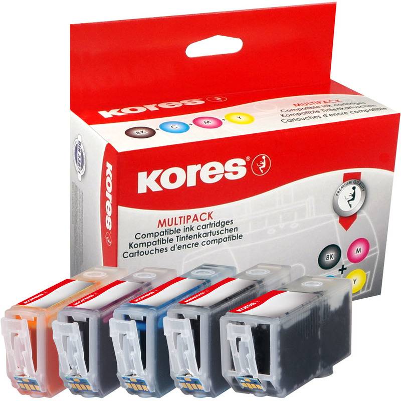 Kores Multi-Pack Tinte G1508KIT ersetzt Canon PGI-520BK/