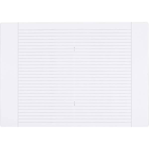 Schulheft A4 16 Blatt 80 g/qm Lineatur 25 (liniert mit Rand rechts)