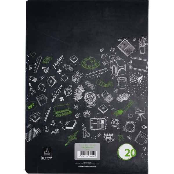 Schulheft A4 32 Blatt 80 g/qm Lineatur 20 (blanko)