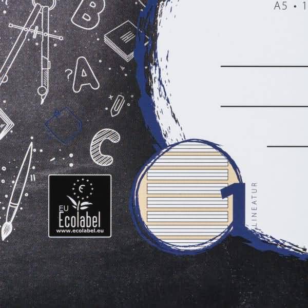 Schulheft A5 16 Blatt 80 g/qm Lineatur 1 (für alle Ausgangsschriften)