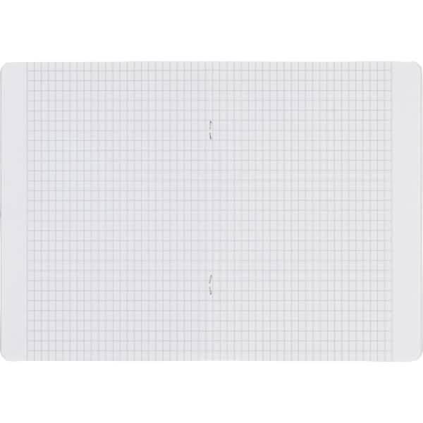 Schulheft A5 16 Blatt 80 g/qm Lineatur 8f (rautiert mit Rand rechts)