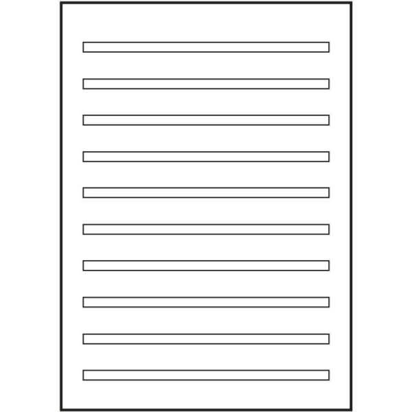 Schulheft A5 32 Blatt 80 g/qm Lineatur 3 (liniert)