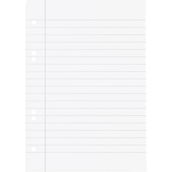 Collegeblock College A5+ 80 Blatt 70 g/qm 6-fach gelocht liniert