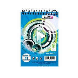 Landré Notizblock DIN A6 liniert Lineatur 21